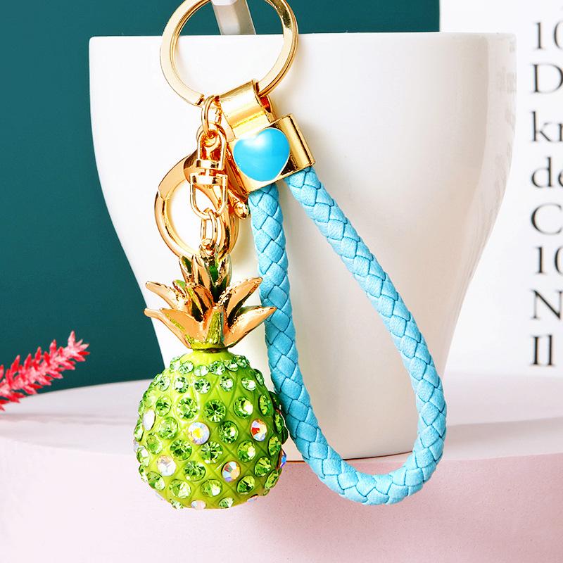 Creative Bling Rhinestone Watermelon Fine Workmanship Portable Bag Pendant Fashion Jewelry Decor Gift For Friends Bag Charm
