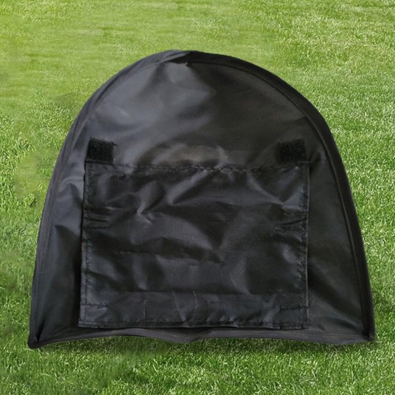 

Portable Pet Cage Outdoor Sunscreen Cat and Dog Products Small Tent Steel Wire Kennel Cat Nest Dog Tent Pet Products 38 38 30cm чёрный