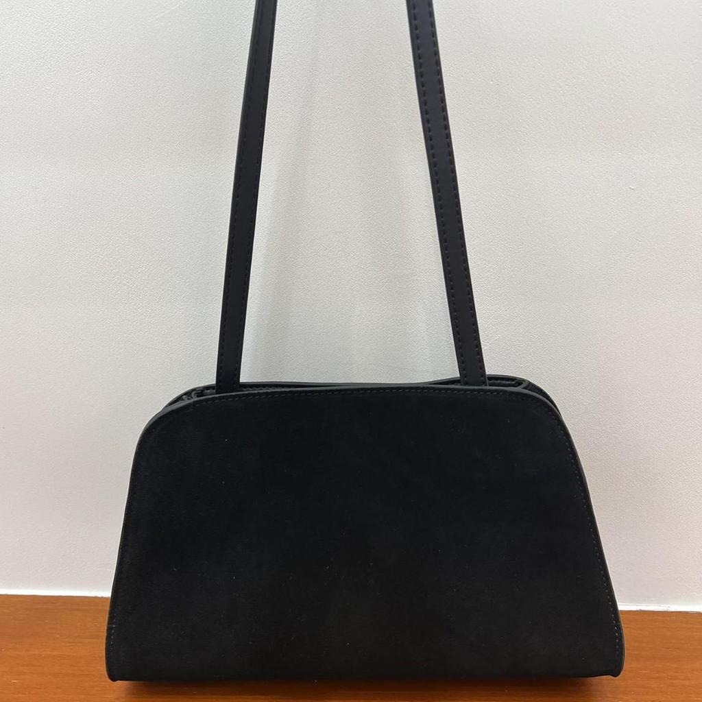 And Hot Item Frosted Leather TR Peggy Underarm Handheld Bag Minimalist High-end All-match Single-shoulder Horse-bit Bag