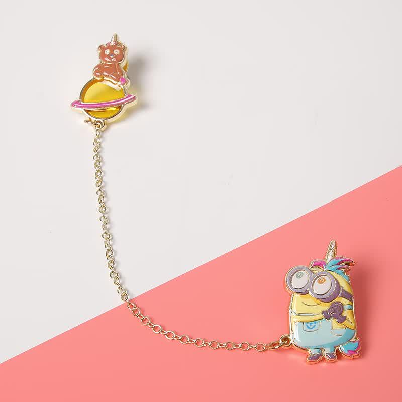 Minions It s So Fluffy Metal Badge