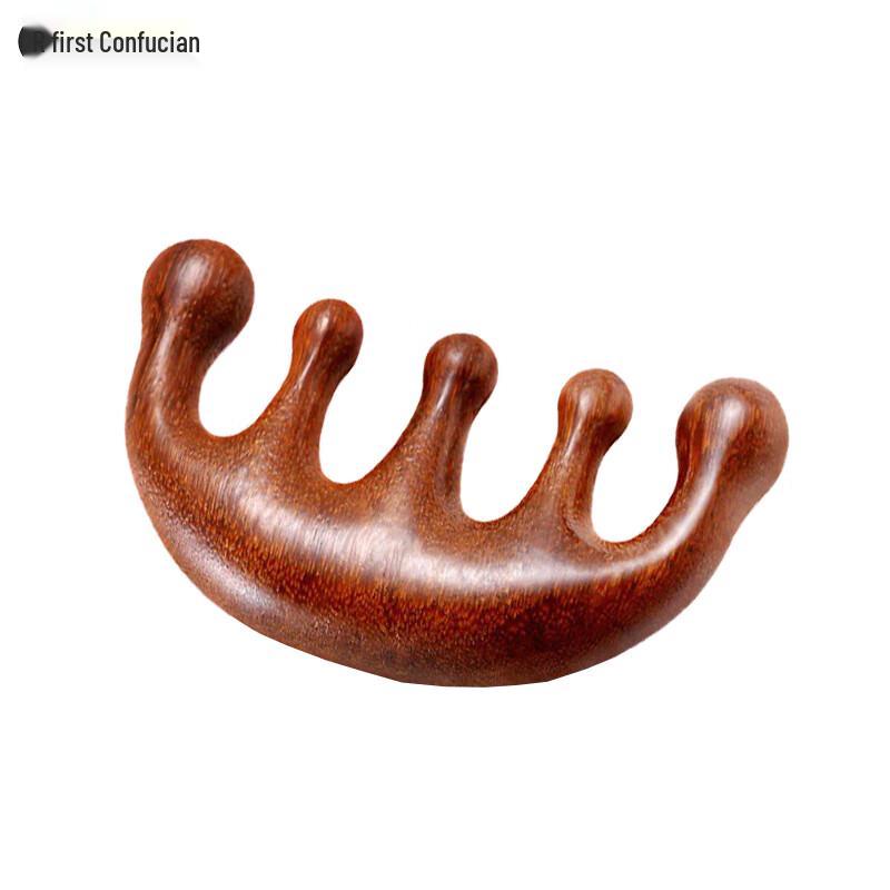 Sandalwood Five-Finger Detangling Comb Set