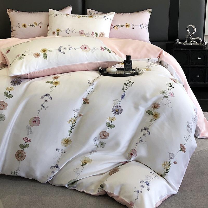 New  Luxury 100% Tencel Bedding Sets - High - Density, High - Count for 1.5m/1.8m/2.0m Beds
