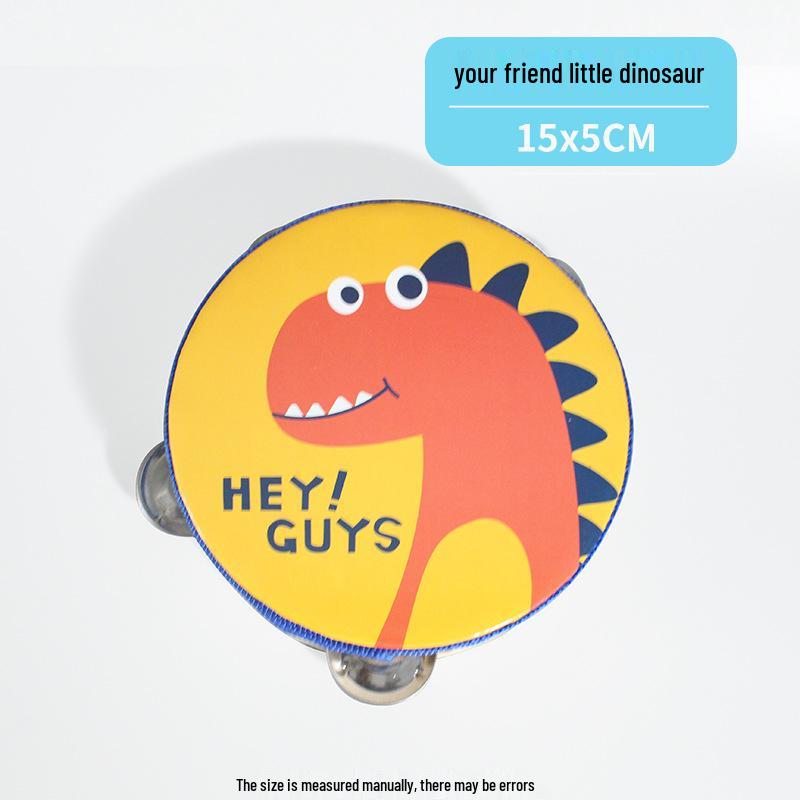 Wooden Tambourine for Early Childhood Music and Dance