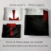 Crusader Cross Motif. Bedding Duvet Cover Sets Duvet Covers Pillowcases Gifts (1 * Duvet Cover 2 * Pillowcases, Without Duvet Insert)