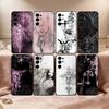 G-Gothic D-Dark A-Aesthetic Phone Case Black Silicone Soft For Samsung S25,S24,S21,S22,S23,S30,Ultra,S20,Plus,Fe,Lite