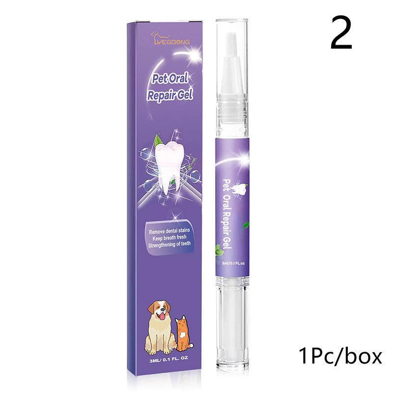 Pet Dental Pen Dog Toothbrush Pen Teeth Cleaning Tool Fresh Breath Tooth Whitening Tartar Remover Cat Oral Care Pet Supplies 2