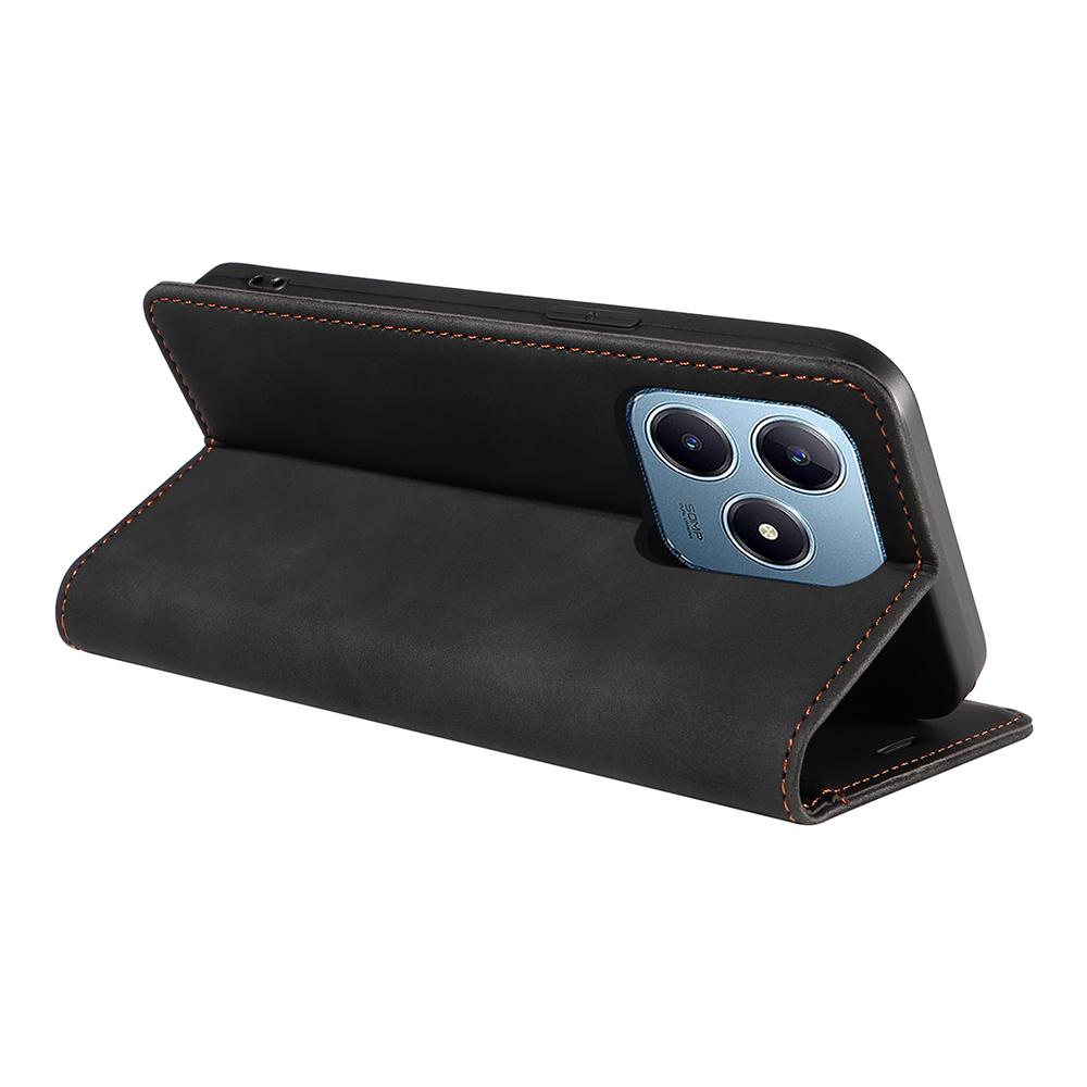 BETOPNICE 003 Skórzane etui na telefon dla Realme Note 60x 4G/C63 4G/C61 4G/Note 60 Blokujące RFID