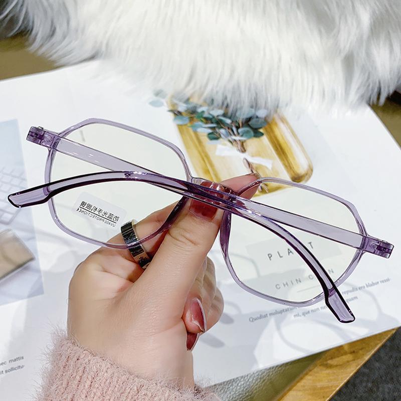 Kottdo Anti-Blau-Lesebrille, männliche Polygonal-Mutter-Lesebrille +1,0 +1,5 +2,0 +2,5 +3,0 +3,5 +4,0