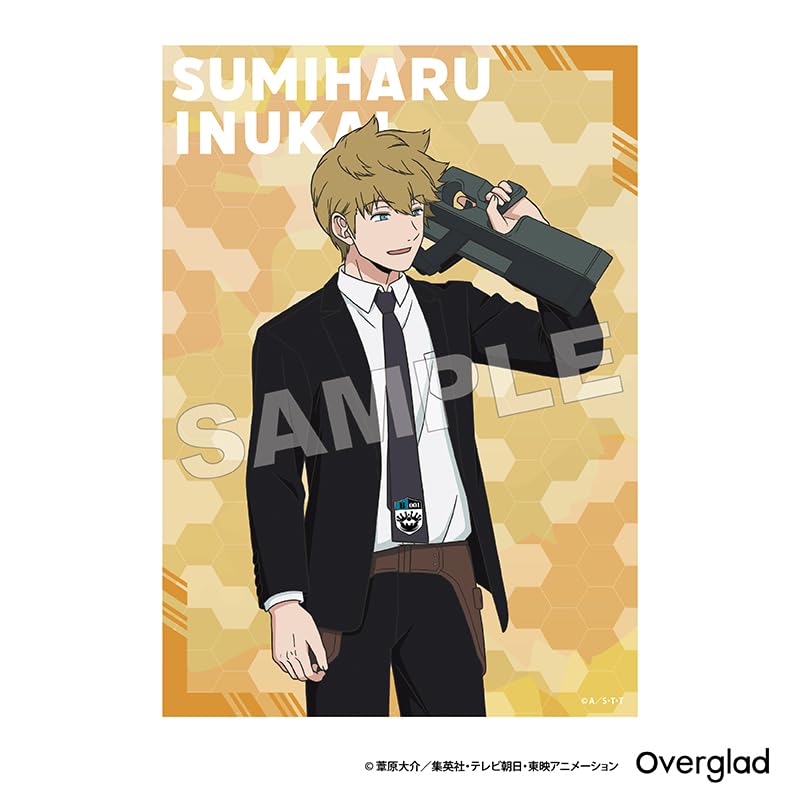 Overglad World Trigger Poster Stoffposter Sumiharu Inukai Selbsttrainingsversion. WTT-026