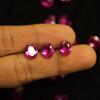15 Pcs Lot Natural Pink Sapphire Oval Cut 7x5mm Certified Loose Gemstones