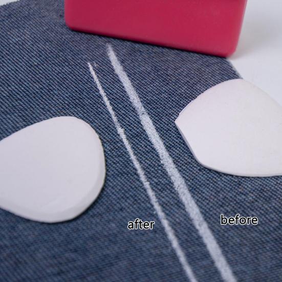 Tailors Chalk Sharpener Sewing Chalk Sharpener with Dust Collection Compartment Fabric Chalk Marker Sharpener Sewing Accessories for Crafting