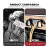 For Benz Zinc Alloy Car Hook Indoor Wall Hanger Sticker Hook Storage Accessories AMG W213 W124 W108 W126 Exclusive W204 W222 RI8