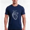 Heart TShirt Summer Casual Cotton Tee Oversized Streetwear Tops Vintage Graphic Print Loose Fit Short Sleeve  Cotton