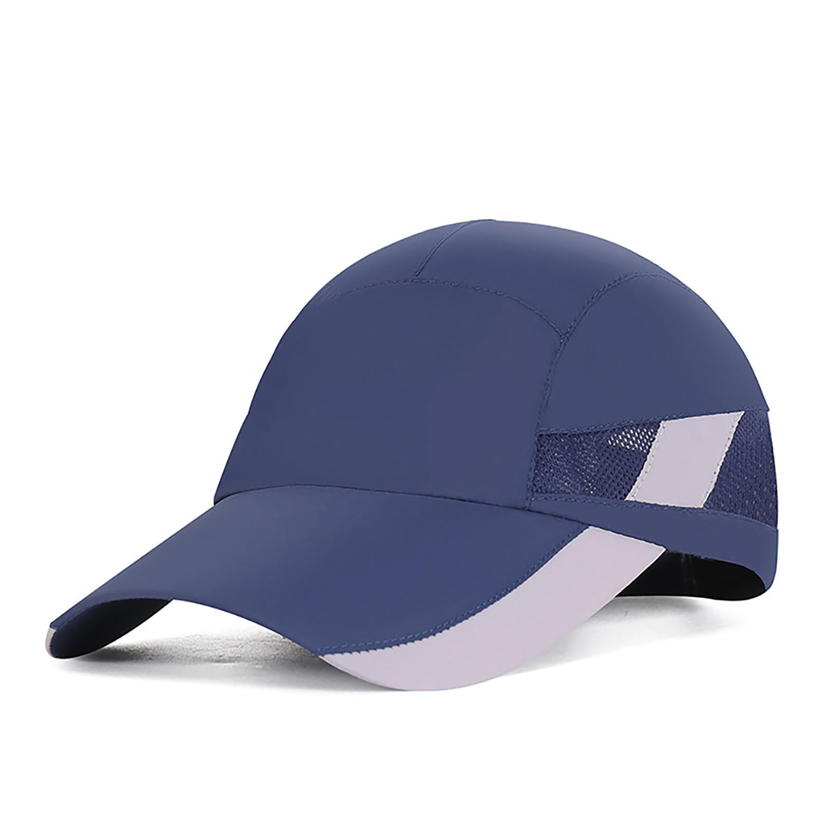 Уличная Рыболовная Кепка Бейсболка Ультратонкая Охлаждающая Бейсболка Кепка-Козырек Легкая Водонепроницаемая Дышащая Спортивная Кепка Для Женщин Мужчин blue #1
