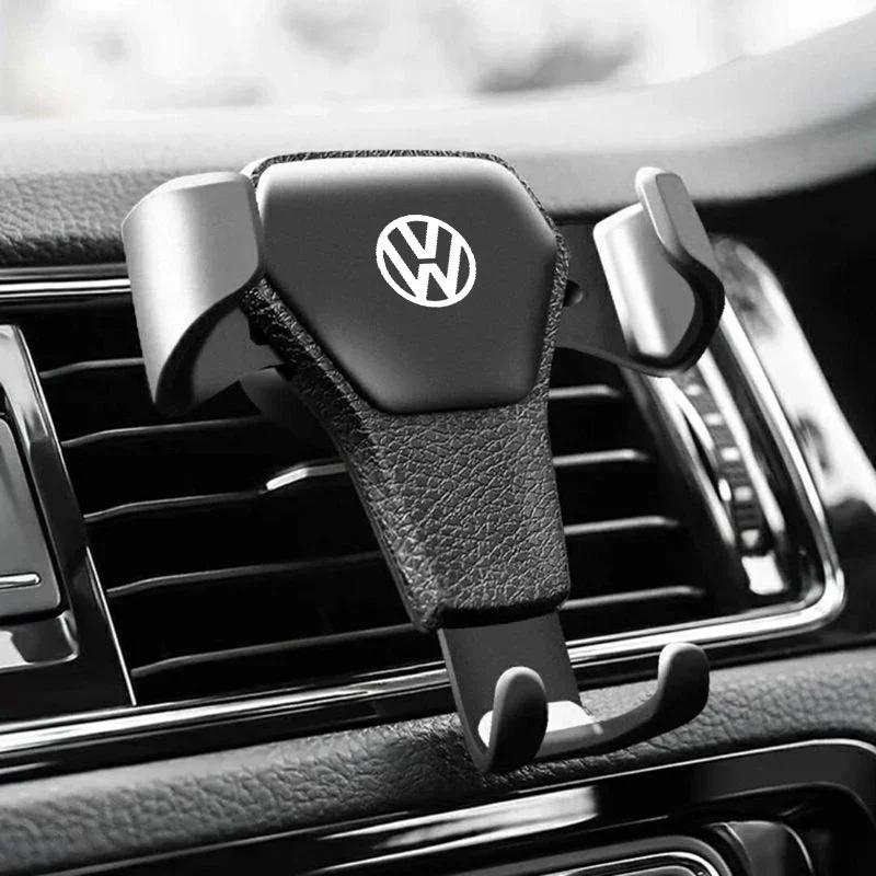 Voor VW Nieuw 1 Stuks Auto Specifieke Autohouder GPS Telefoon Ventilatierooster Clip Installatie Voor Volkswagen R Golf 4 5 6 7 Motion Polo Touran TSI TD