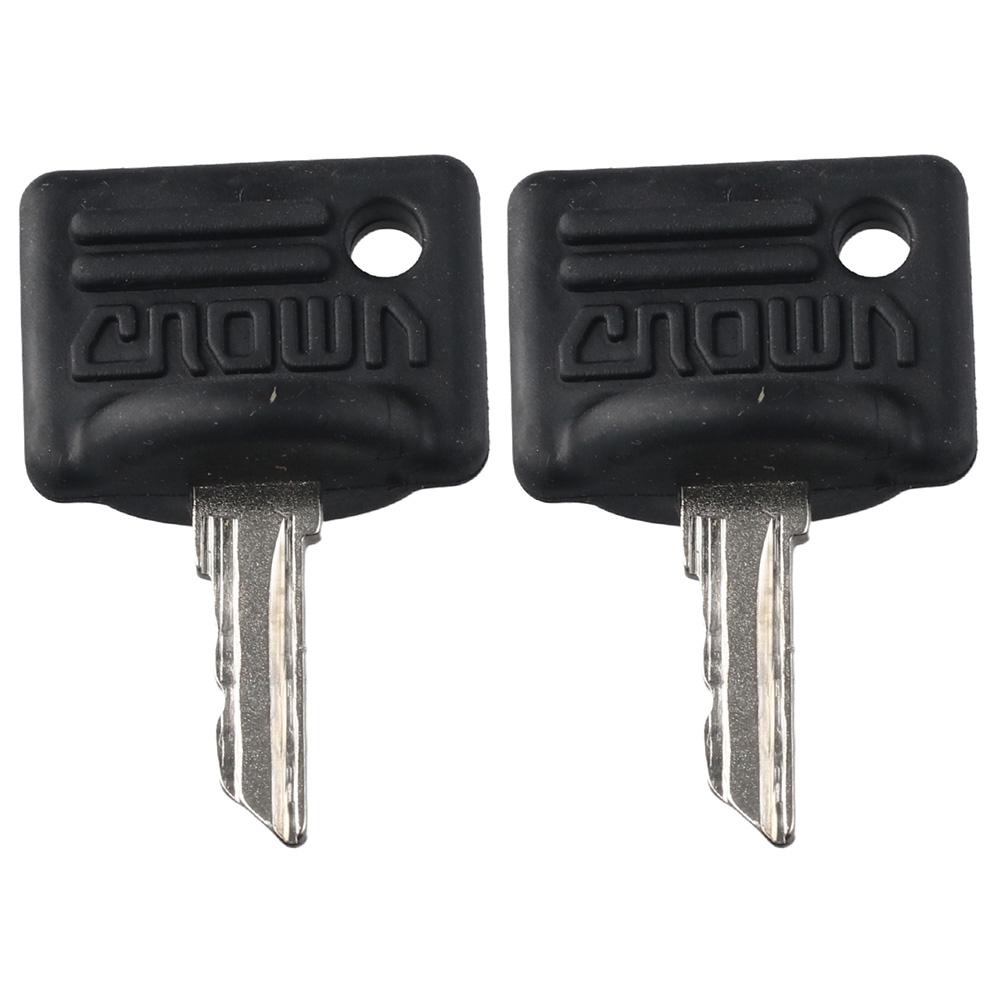 2Pcs Black Keys 107151001 Ignition Key Car Assessories Parts Key  For Car