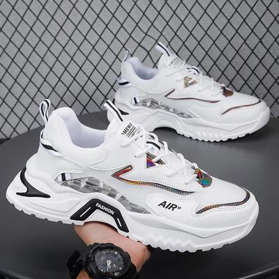 Sapatos de grife para homens tênis chunky tênis de amarrar casual moda estudante sapatos esportivos masculinos vulcanizados tenis masculino