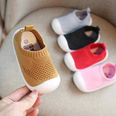 Sapatos infantis casuais de malha respirável infantil bebê crianças meninas meninos tênis fundo macio confortável antiderrapante