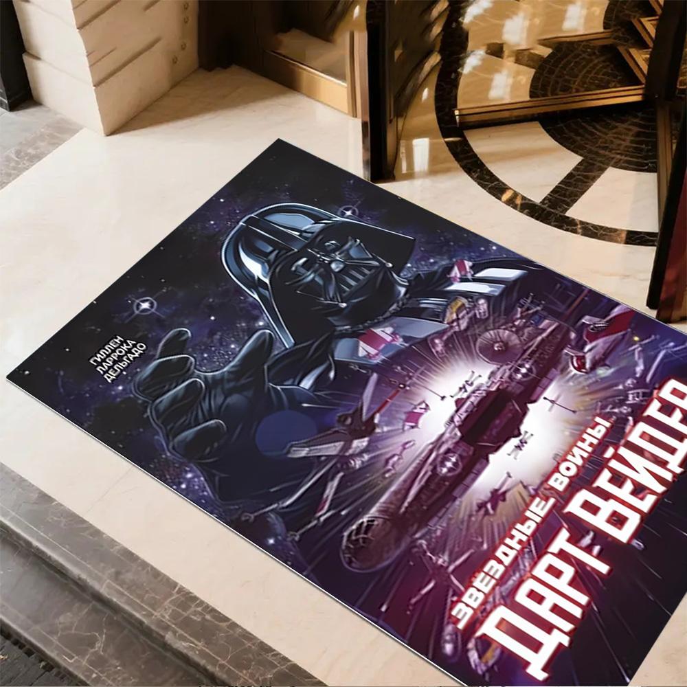 1pc Star Wars space station themed home carpet non-slip design for office decor gift living room bedroom