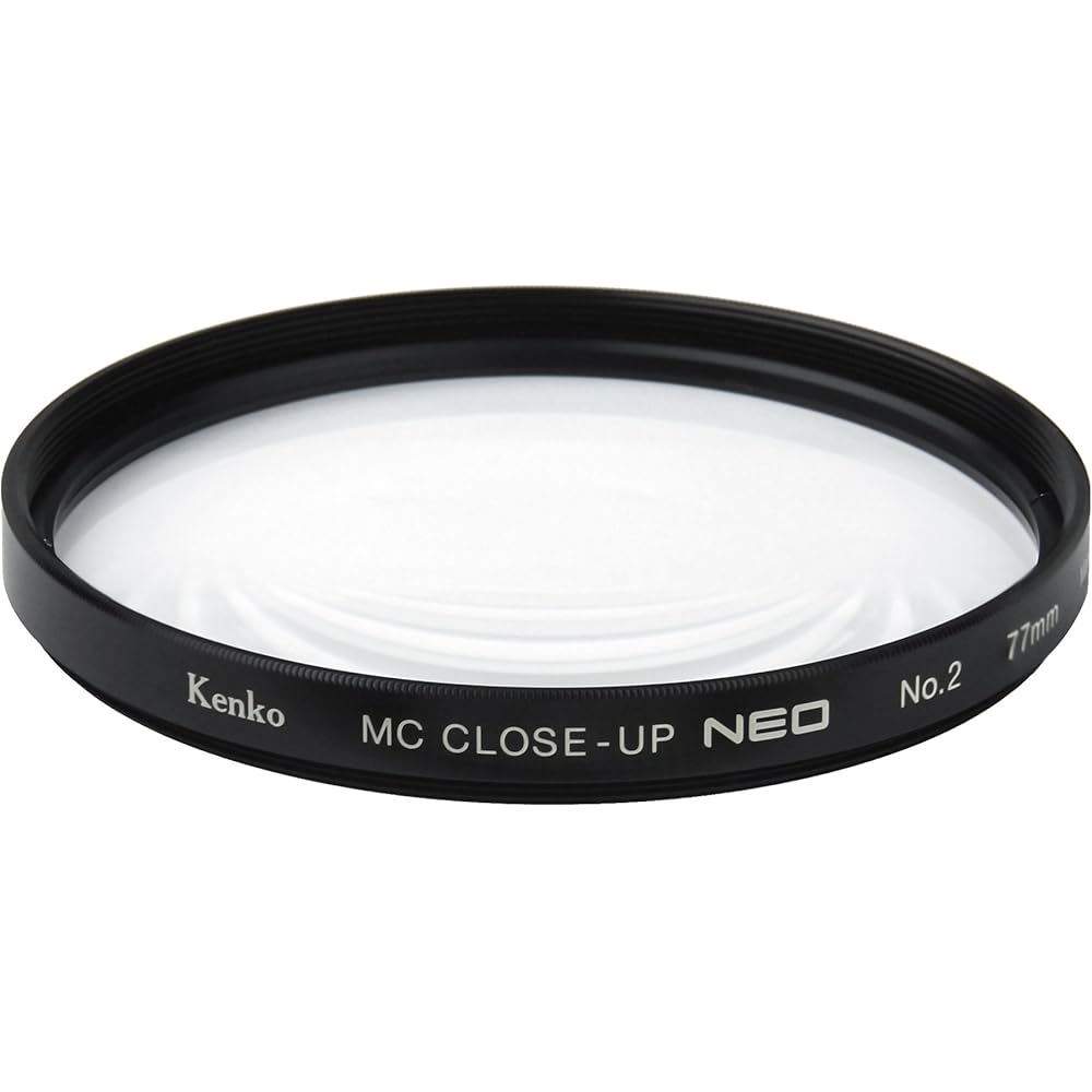 KENKO MC Close-up Lens Filter NEO No.2 77mm for Macro Photography (477182)