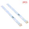 1/2 Stück Gefrierlichtleiste LED-Streifen für RONGSHENG/ HISENSE Kühlschrank LED-Licht E349766 MDDZ-162A 1629348 DC12V 2W
