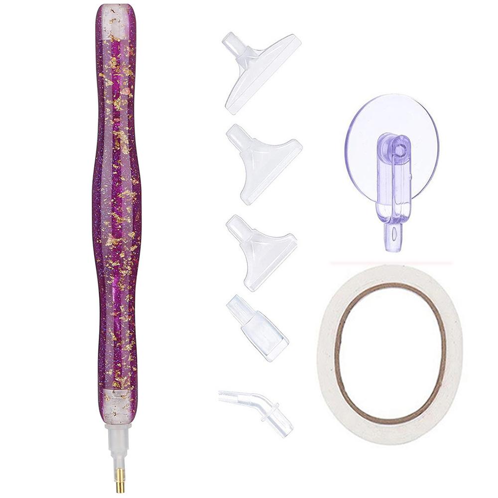 5D Glitter Diamond Painting Pen Rubber Roller Point Drill Pens Multi Placer Tips Kits Diamond Embroidery Cross Stitch DIY Craft