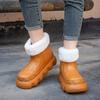 Platform Rain Shoes Women's Waterproof and Non-slip New Spring Fashion Outer Wear Water Shoes Women's Medium Rain Boots