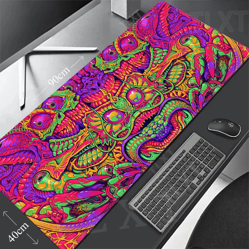 XXL Lock Edge Mousepads Large Gaming Mousepad Keyboard Mats Mouse Mat Cute Cat Desk Pad For Gift Kawaii Mouse Pads Extanded Pads