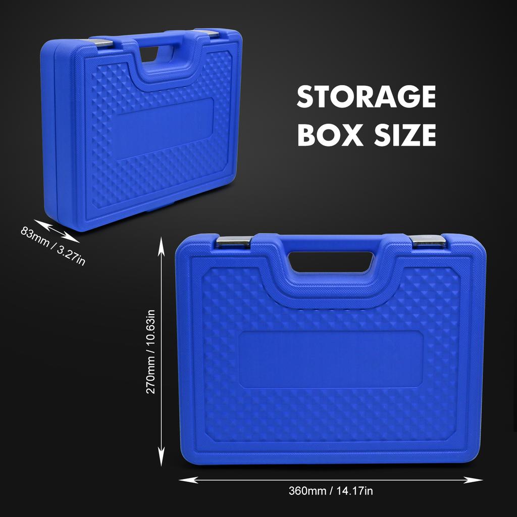 39PCS Car AC Fuel Line Disconnect Removal Tool Set with tool Box,Fuel Line Disconnect Tool Set with Fuel and AC Disconnect Plier