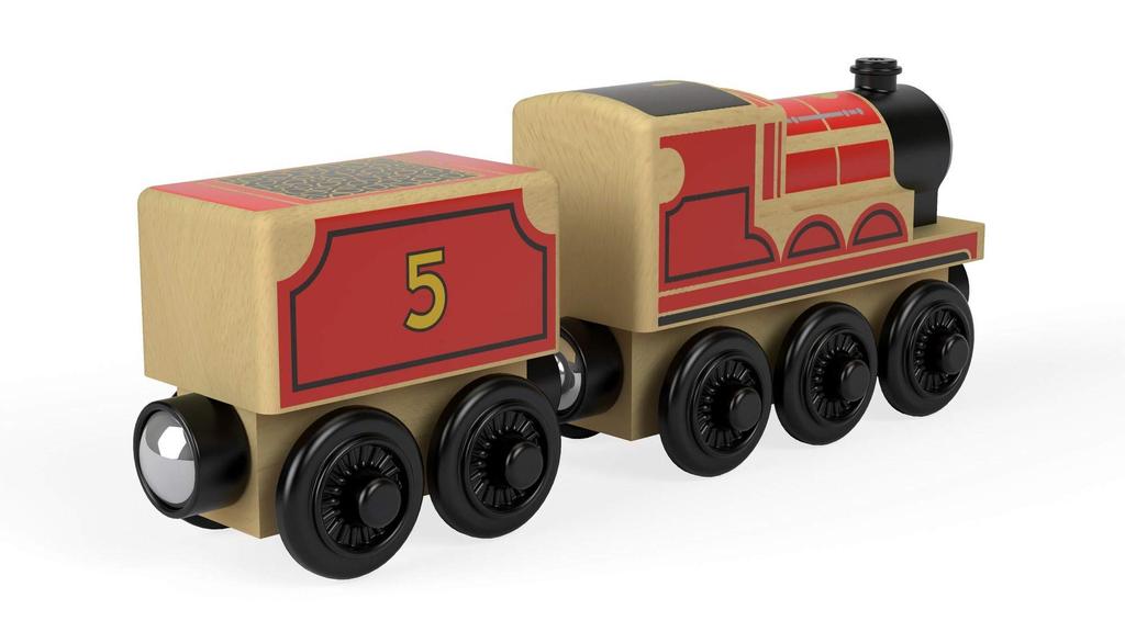 Thomas the Tank Engine Wooden Rail Series James FHM40