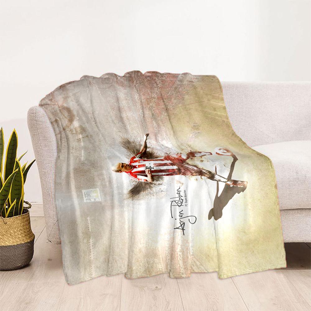Manchester Player Blanket Warmthful Decor Suitable for Bedding Seaside Office Chair for All Occasions Warmthful Decor