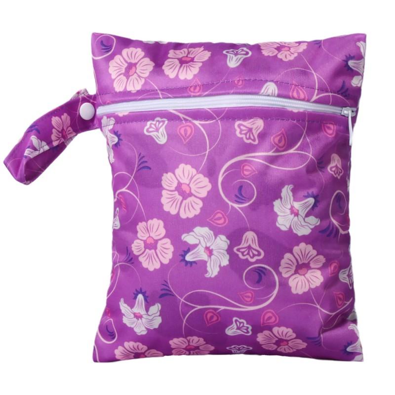 Portable Waterproof Diaper Storage Bag Babies Reusable Washable Single Pocket Travel Organizer Strollers Bags