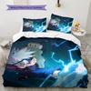 Hatake Kakashi Anime Pattern Bedding Home Decoration Birthday Gift (1 * duvet cover + 2 * pillowcase, without core)