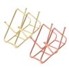 Napkin Holder Iron Art Vertical Style V Shape Large Capacity Bottom Thickening Widening Design Paper