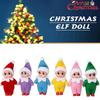 Baby -Christmas Elf Doll Pendants Xmas Oranments Merry Christmas Decor Gifts Noel Happy New Year Natal Kids Gifts