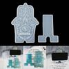 DIYJewelry Making Smartphone Stand Mold Shiny Mobile Phone Holder Mold Epoxy Resin Mold Cellphone Bracket Silicone Mold