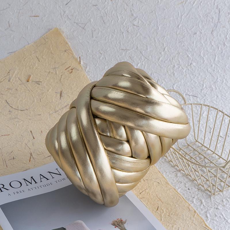 Metallic Textured Super Thick Icelandic Wool Yarn, 2cm Core-Filled Cotton Hand-Knitting Yarn for DIY Bags