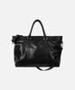 Draw Fit Vans Leder Crossbody Tote Tasche [Schwarz]