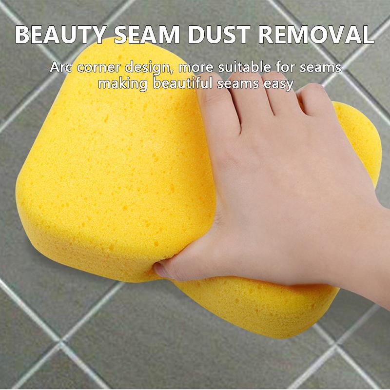 SEAMETAL Car Accessories Waxing Sponge Super Soft Polishing Honeycomb Car Yellow Sponge Block