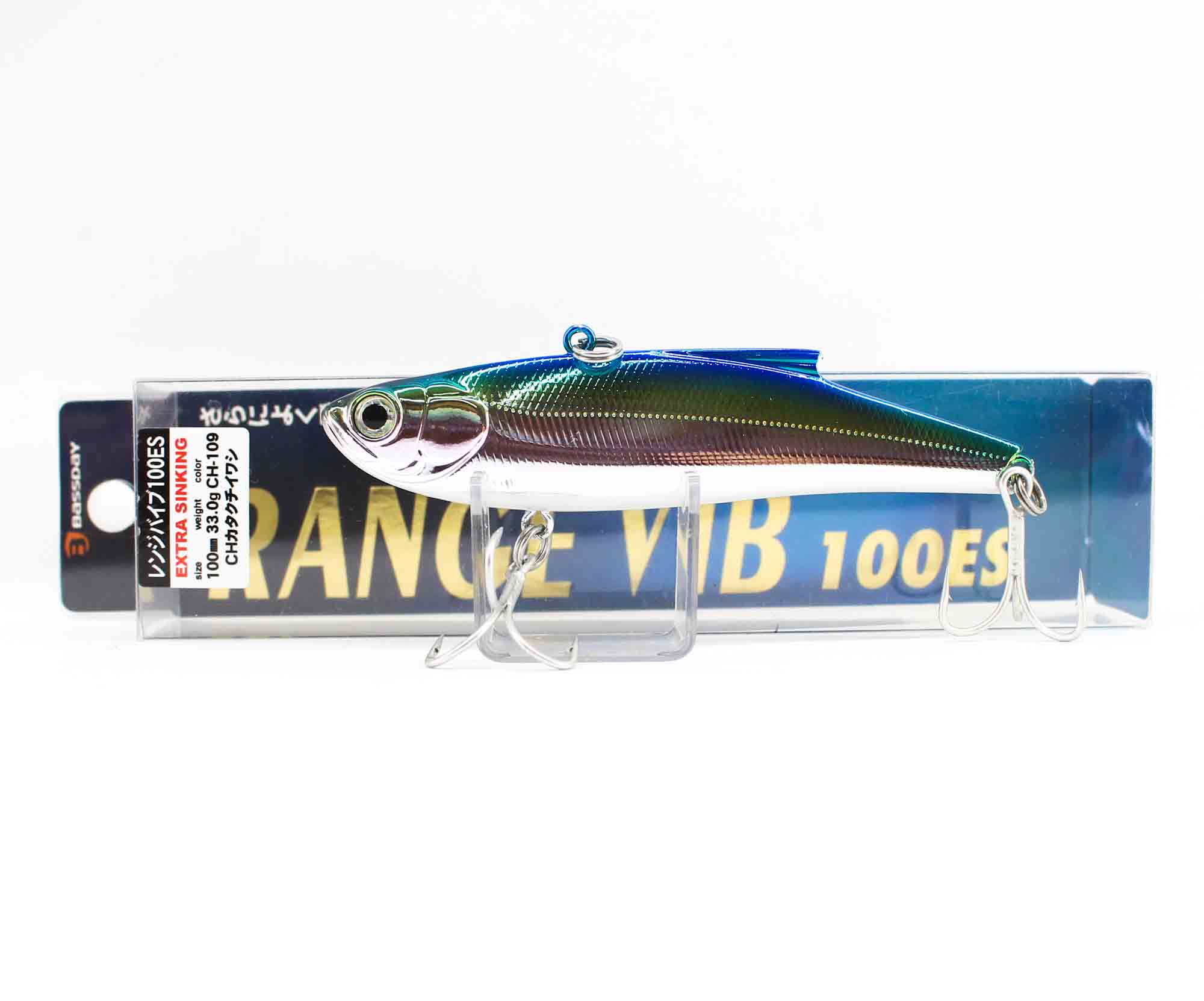 

Bassday Range Vibe 100 ES Extra Sinking Vibration Lure M-24 (0171)