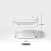 New Sealed Food Container Transparent with Lid Milk Powder Container Keep Fresh Press Type Noodle Storage Box Storage Container