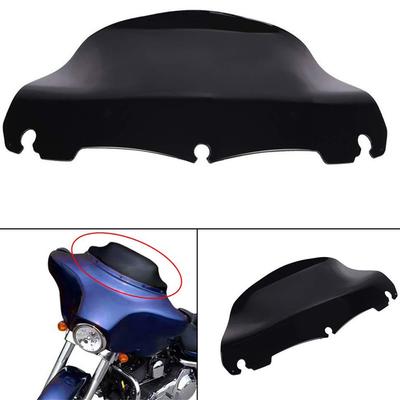 5" 7" 9" 10.5" Motorcycle Windshield Upper Fairing Wind Deflector for Harley Touring Street Electra Glide Ultra FLHX