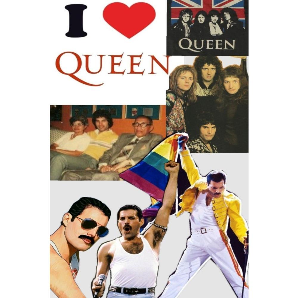 Metal Queen Band Wall Decor, Handmade 3D Tin Art for Living Room Bedroom Music Studio