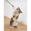 1pcs Cat Teaser Stick With Bell, Interactive Pet Toy For Self-Entertainment