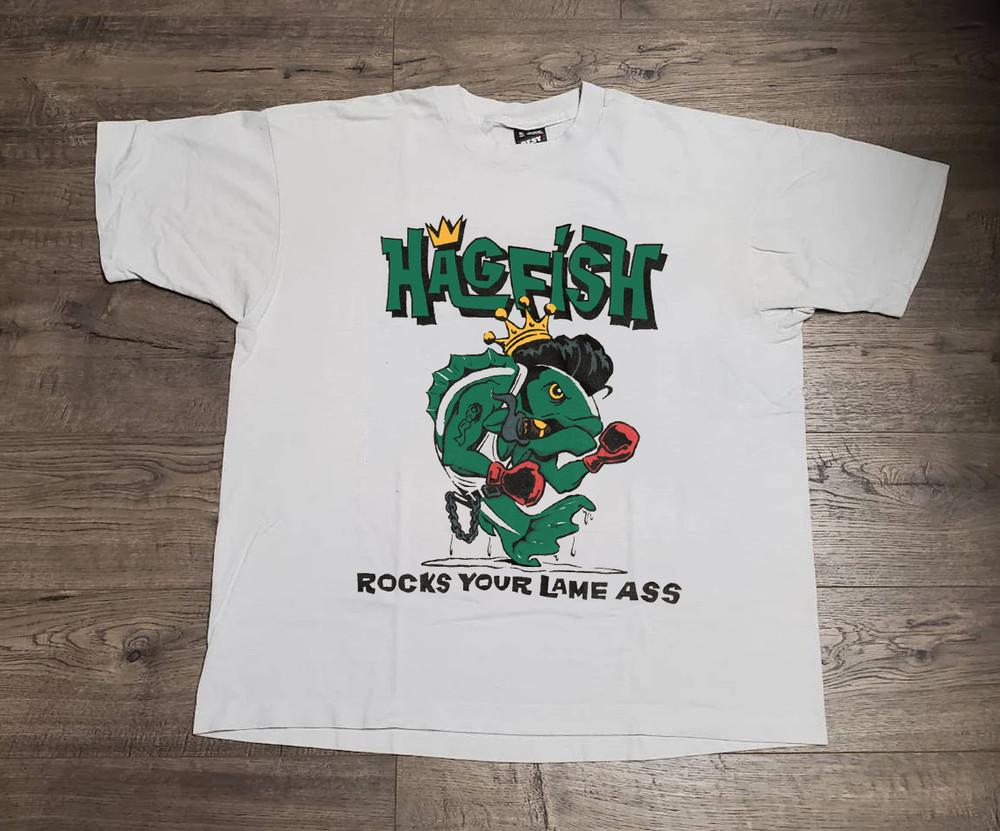 HAGFISH Band Rocks Your Lame Ass Tour 1 Sided T Shirt Full Size S-5XLTT242 Unisex T-Shirt