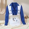 Dallas Cowboys Cheerleader Costume For Halloween Cosplay With Polyester Fabric For Game Events