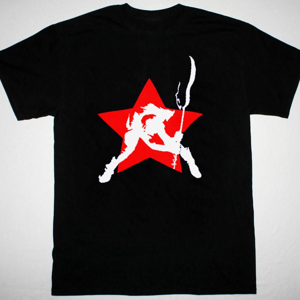 The clash band Joe Strummer hot T-shirt black punk rock S-5Xl Unisex T-Shirt M