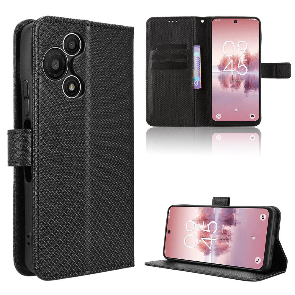 

Flip Cover for TCL 60 SE NxtPaper PU Leather Full-Body Protection With [RFID Blocking] Shockproof Durable Retro Phone Case for TCL 60 SE NxtPaper чорний