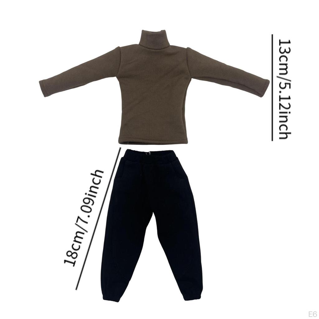 1/6 Scale Action Doll Clothes Set Costume Fashion Stylish Accessory Clothing for 12'' Inch