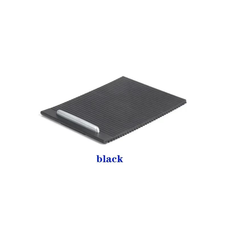 

For Volkswagen Magotan B6 B7 Passat CC Car Center Console Sliding Shutters Cup Holder Roller Blind Cover Replacement 3CD857503 чорний